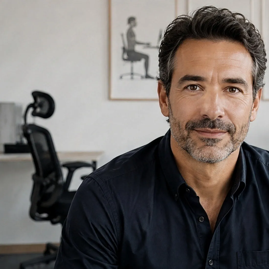 Retrato de Carlos Herrera, especialista en ergonomía y movimiento